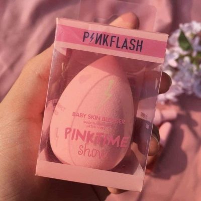Pink Flash makeup beauty blender