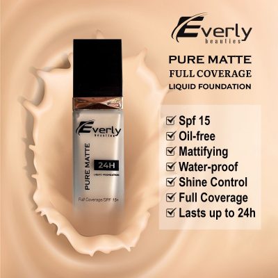 Everly beauties pure matte liquid Foundation
