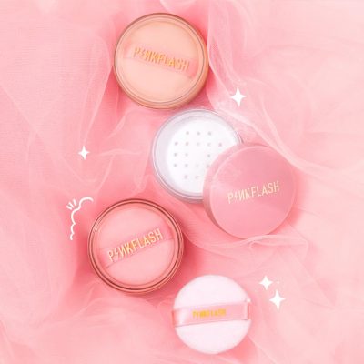 Pink Flash Lasting Matte Loose Powder