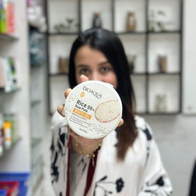 BIOAQUA Rice 99% Raw Pulp Hydrating & Smooth Rice Extract White Facial Soothing Gel