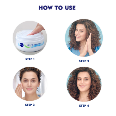 Nivea Soft Light Moisturising Cream - Image 3