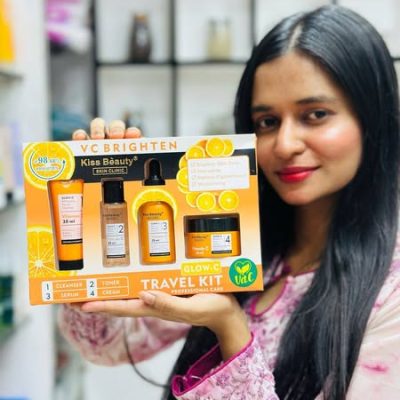 Kiss beauty VC brighten skin care travel kit
