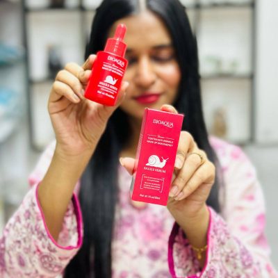 BIOAQUA Tighten Anti Wrinkle Wake up Skin Energy Facial Snails Serum