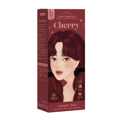 Kota Hair Color Cream - Cherry (CHERRY RED)