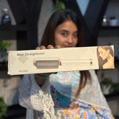 Professional Anti Scaled Hair Straightener Brush