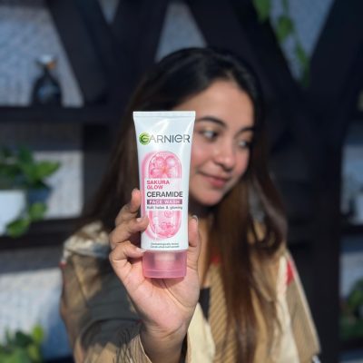 GARNIER Sakura Glow ceramide FaceWash