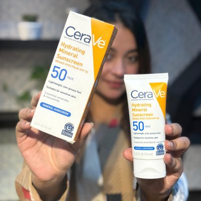 CeraVe hydrating Mineral Sunscreen