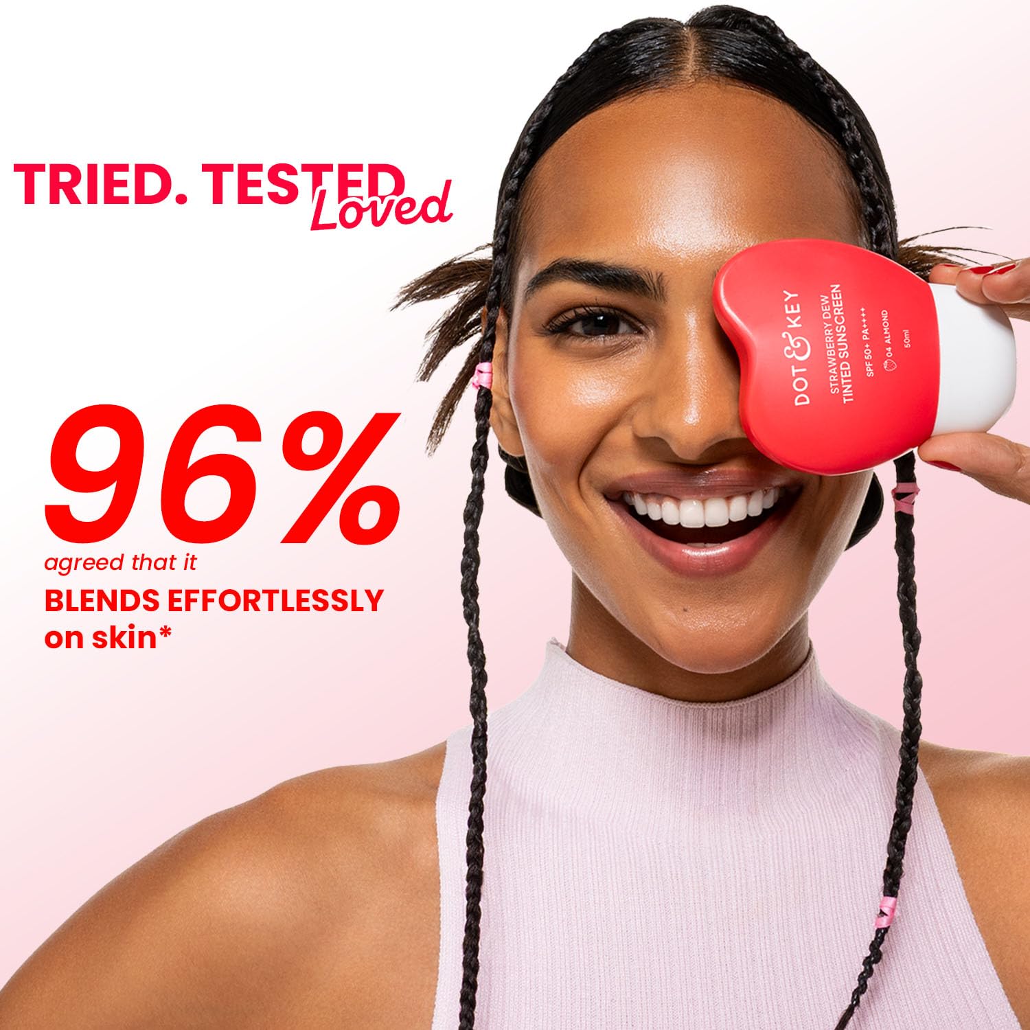 dot & key Strawberry Dew Tinted Sunscreen - Image 4