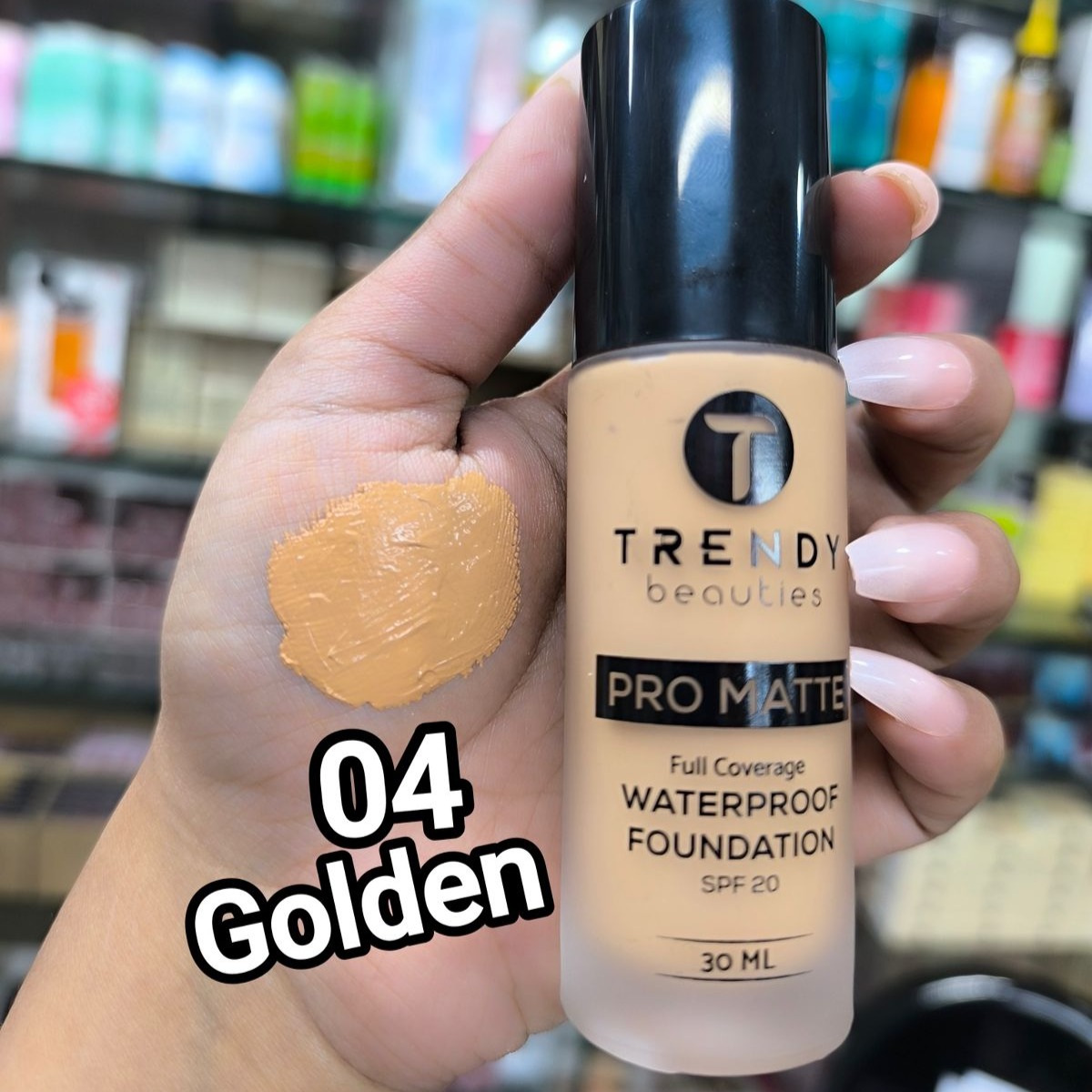 Trendy Beauties Pro Matte Waterproof Foundation - Image 7