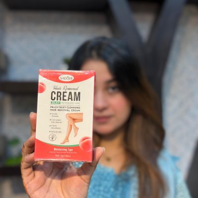 sadoer peach silky hair removal cream