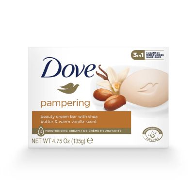 Dove Beauty Bar Soap Pampering Shea Butter