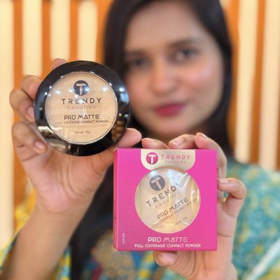 Trendy Beauties Pro Matte Full Coverage Compact Powder