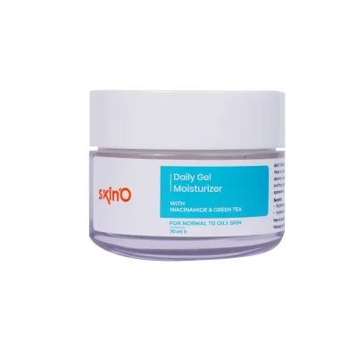 SkinO Daily Gel Moisturizer with Niacinamide & Green Tea