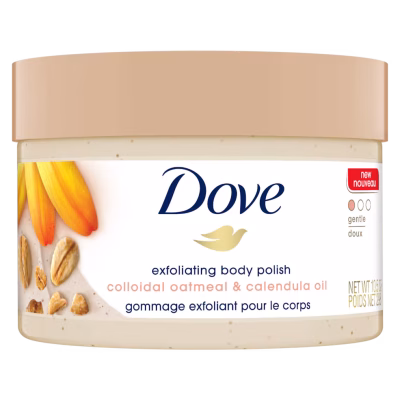 Dove Exfoliating Body Polish (Colloidal Oatmeal & Calendula Oil)