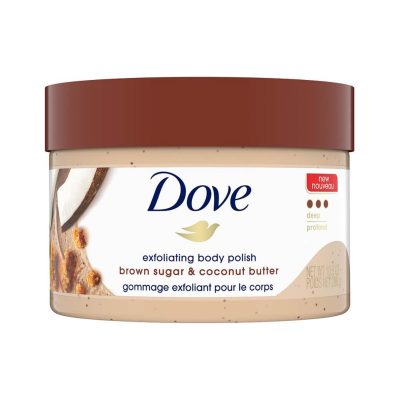 Dove Exfoliating Body Polish (Brown Sugar & Coconut Butter)
