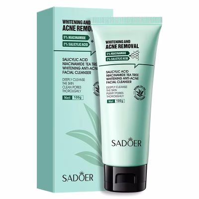 SADOER Whitening and Acne Removal Facial Cleanser