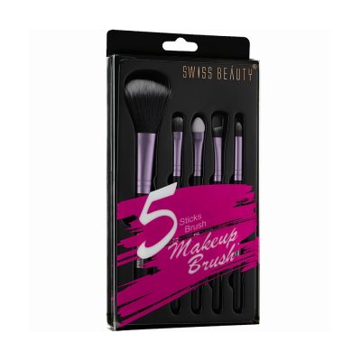 Swiss Beauty 5 Sticks Makeup Brushes