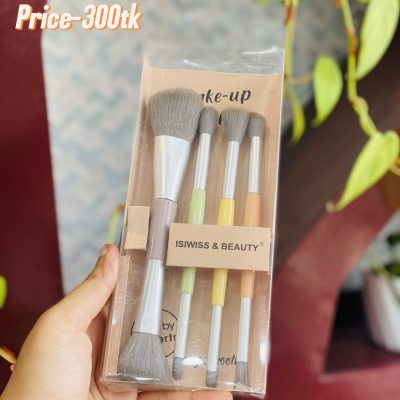 ISIWISS & BEAUTY 4 piece makeup brush