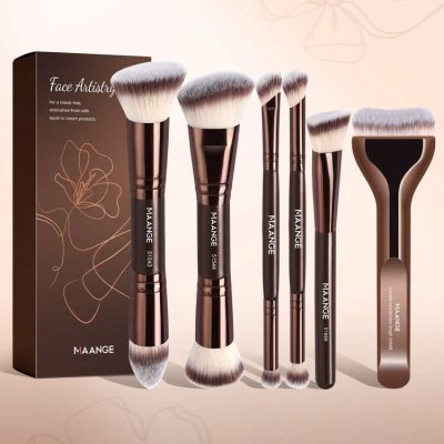 MAANGE 6pcs Face artistry Makeup Brush Set