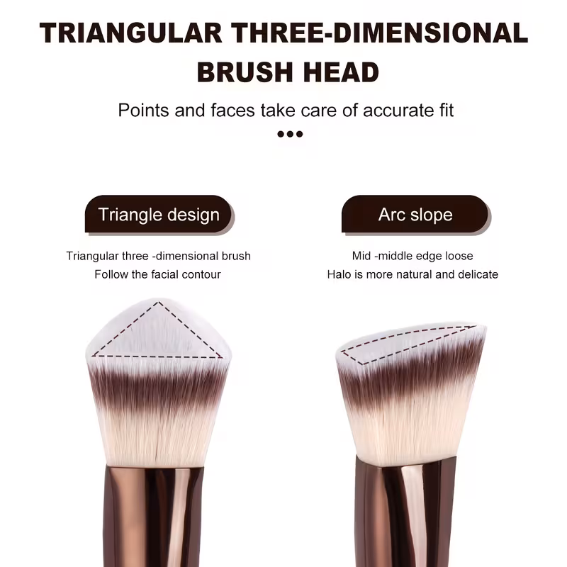 MAANGE 6pcs Face artistry Makeup Brush Set - Image 9