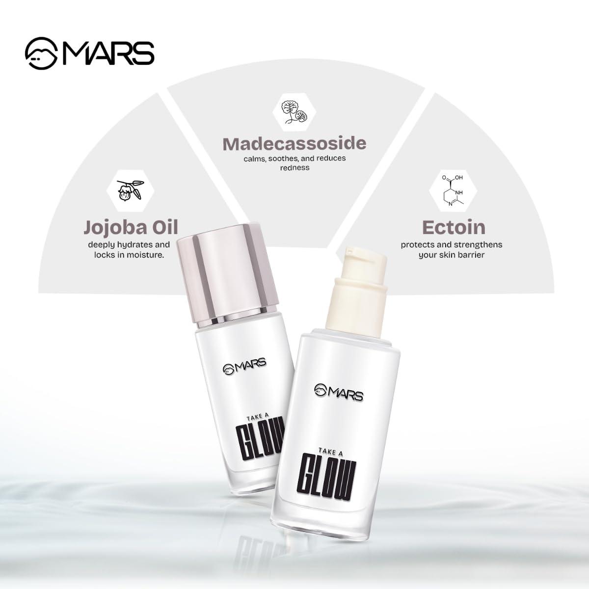 MARS Take A Glow Illuminating Primer + Strobe Cream - Image 3