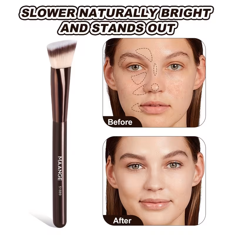 MAANGE 6pcs Face artistry Makeup Brush Set - Image 5