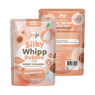 Joji Silky Whipp Bubble Soap Glutathione &Peach
